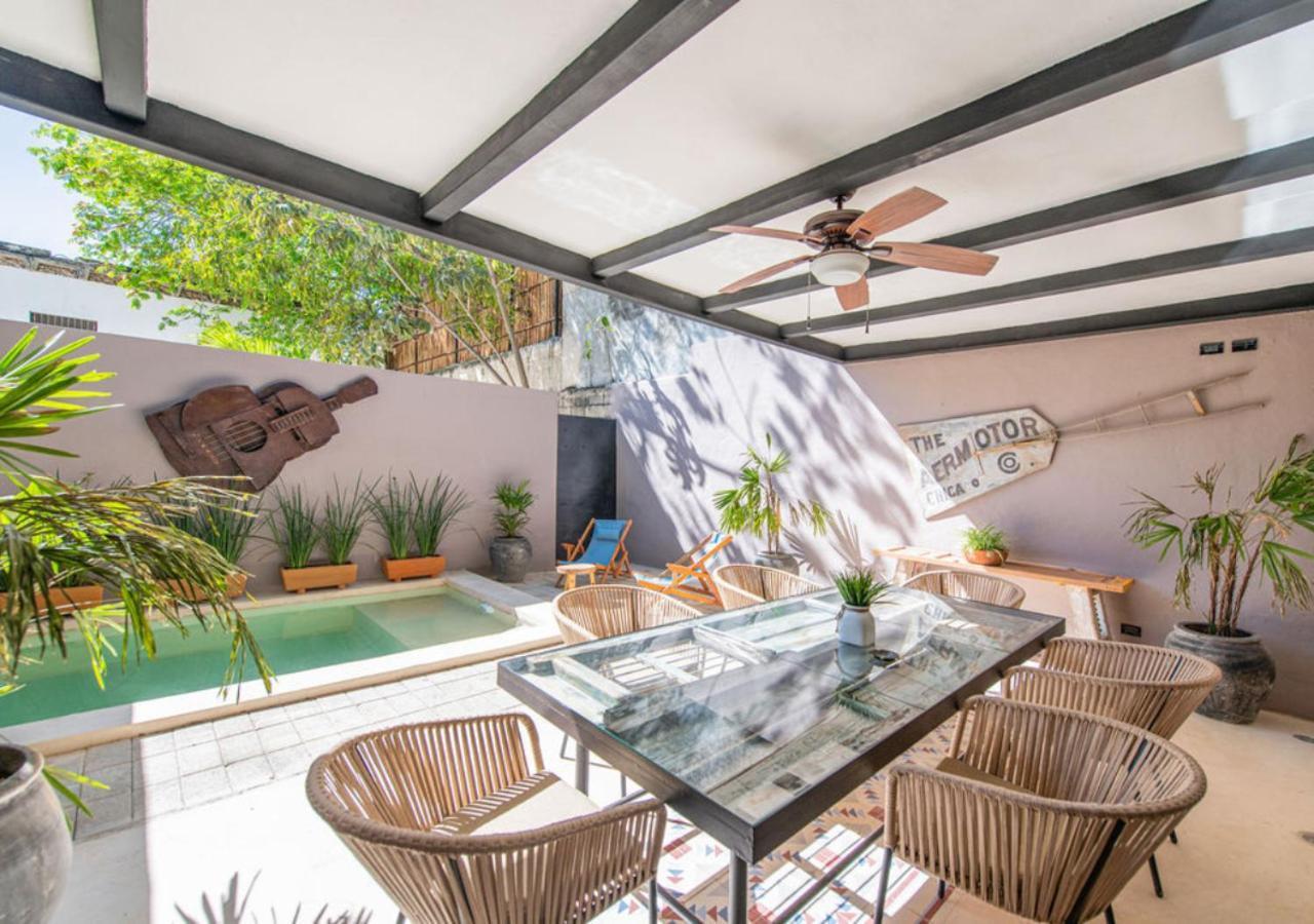 Casa Balada En Santa Lucia Centro, Mérida Eksteriør billede